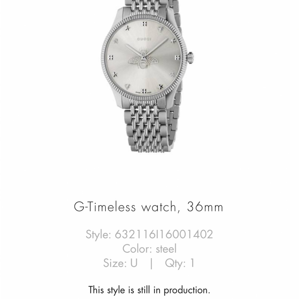 Gucci Timeless Watch - Picture 3 of 5
